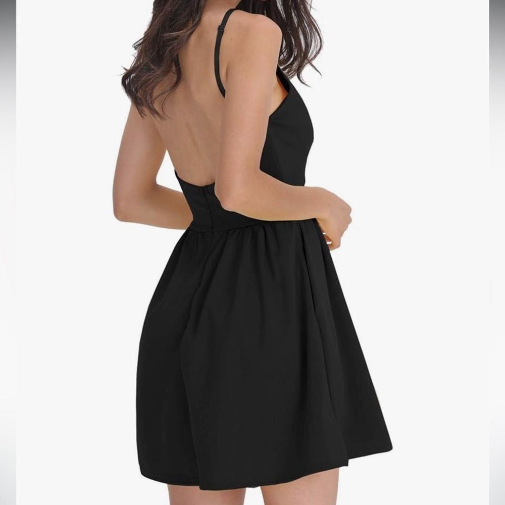 Elegant Black Sleeveless Dress